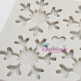Snowflakes Silicone Mold - Ornament